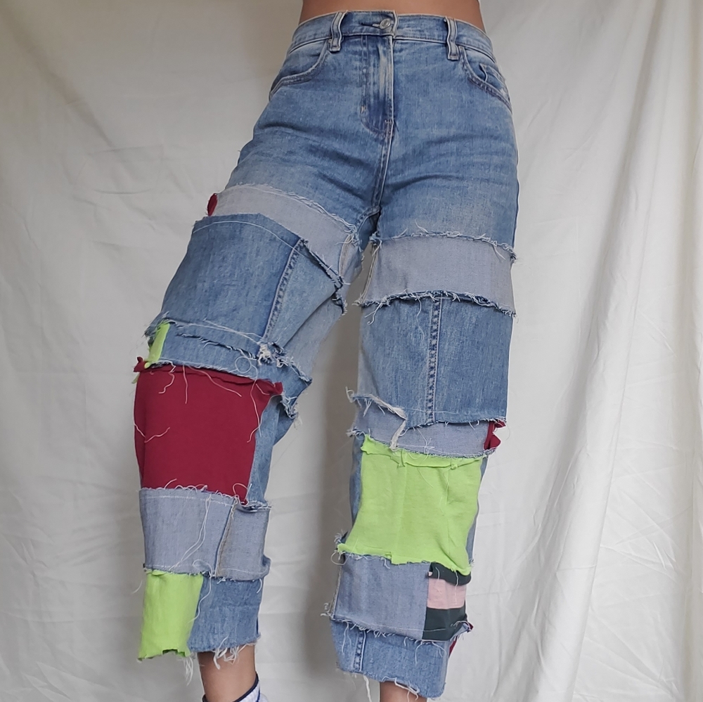 Patch Distressed Pacsun Jeans